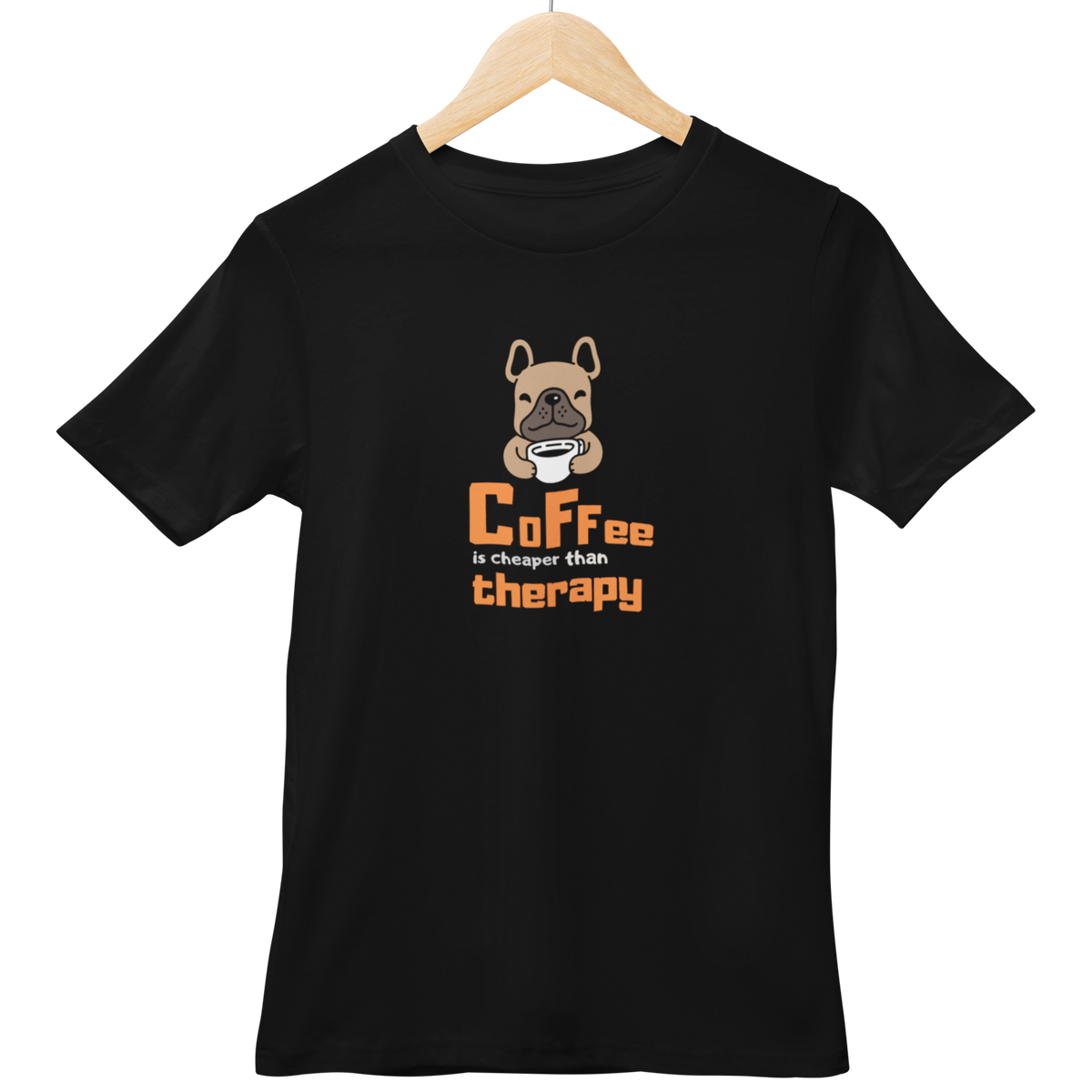 Coffee is cheaper than Therapy Half Sleeve Tshirt