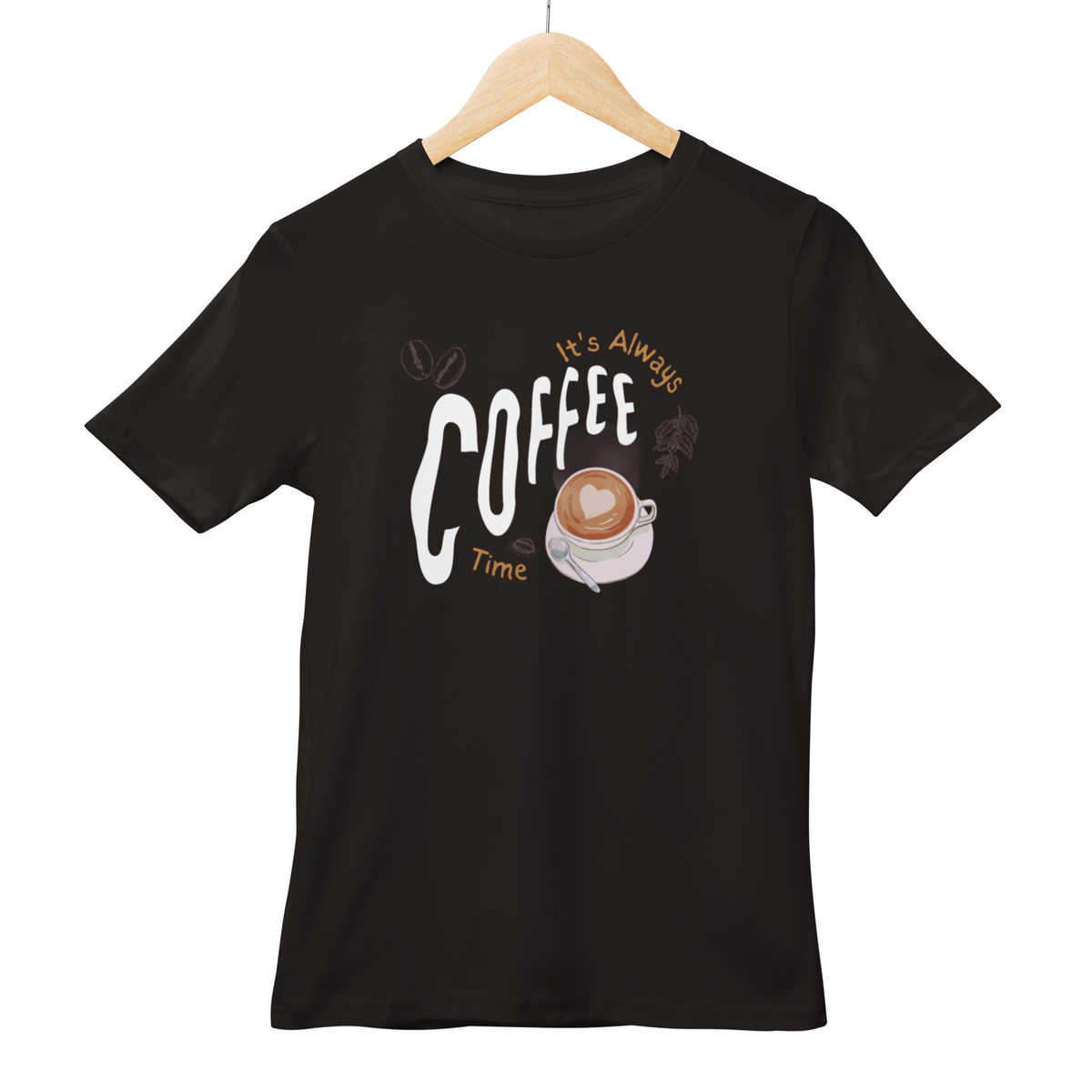 Coffee Time Half Sleeve Tshirt