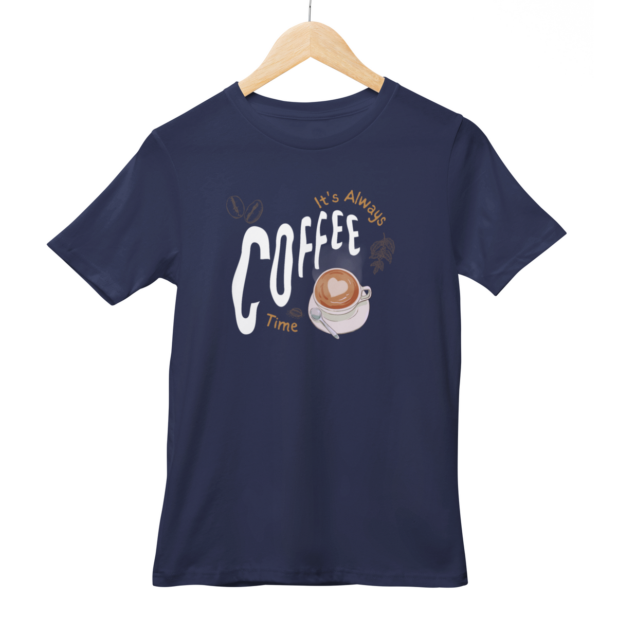 Coffee Time Half Sleeve Tshirt