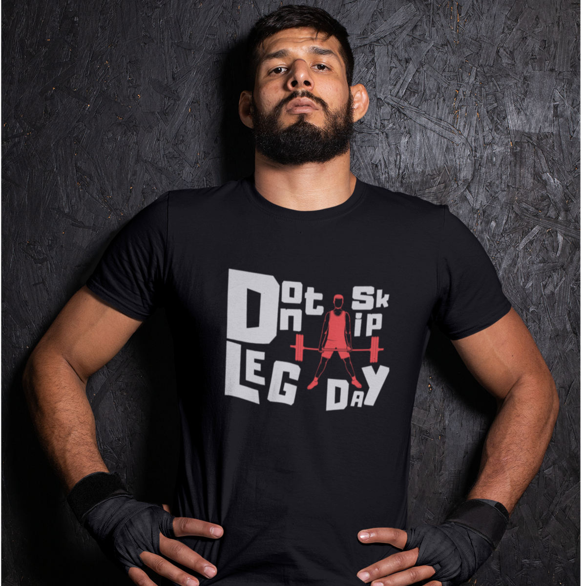 Dont Skip Leg Day Half Sleeve Tshirt