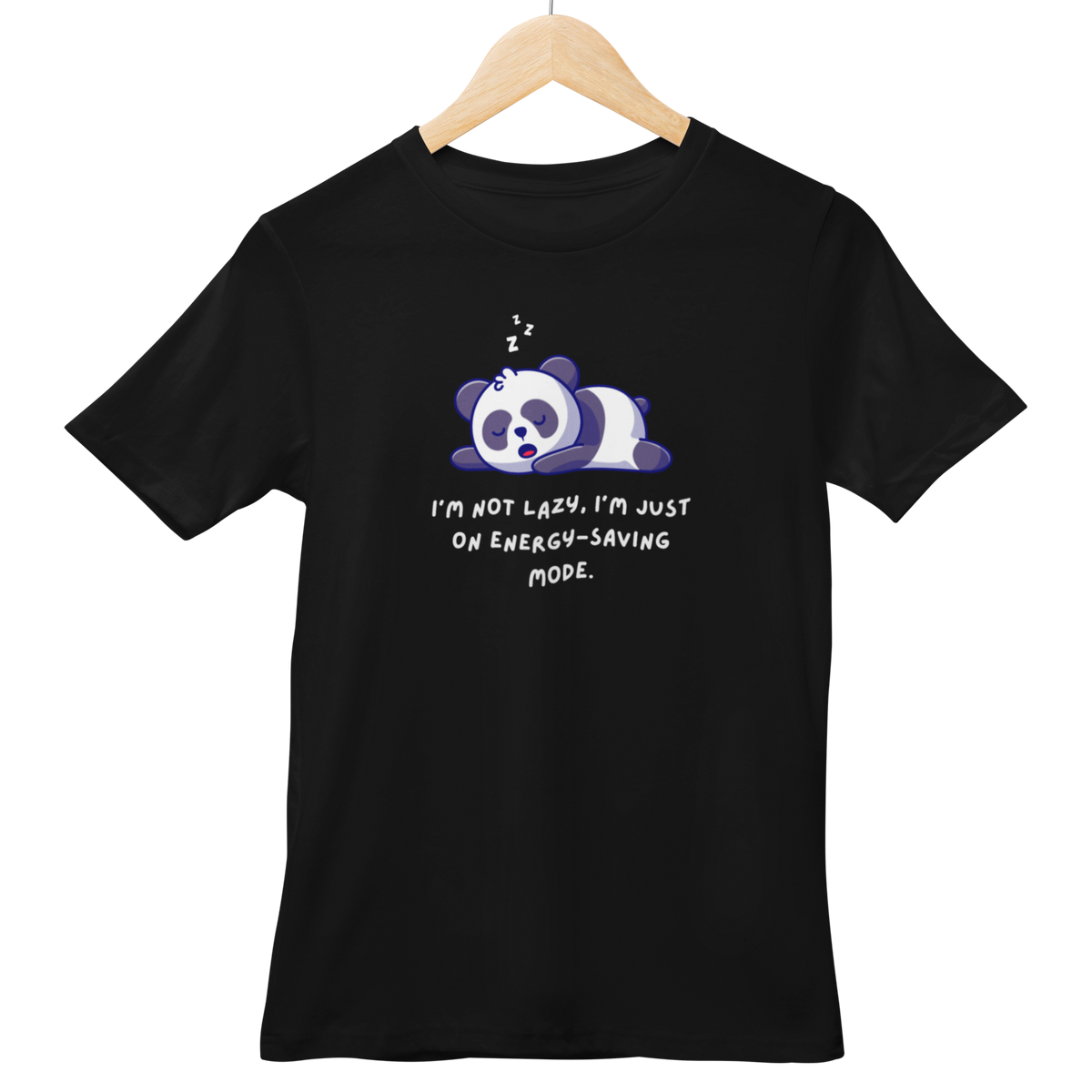 On Energy Saving Mode Half Sleeve Tshirt